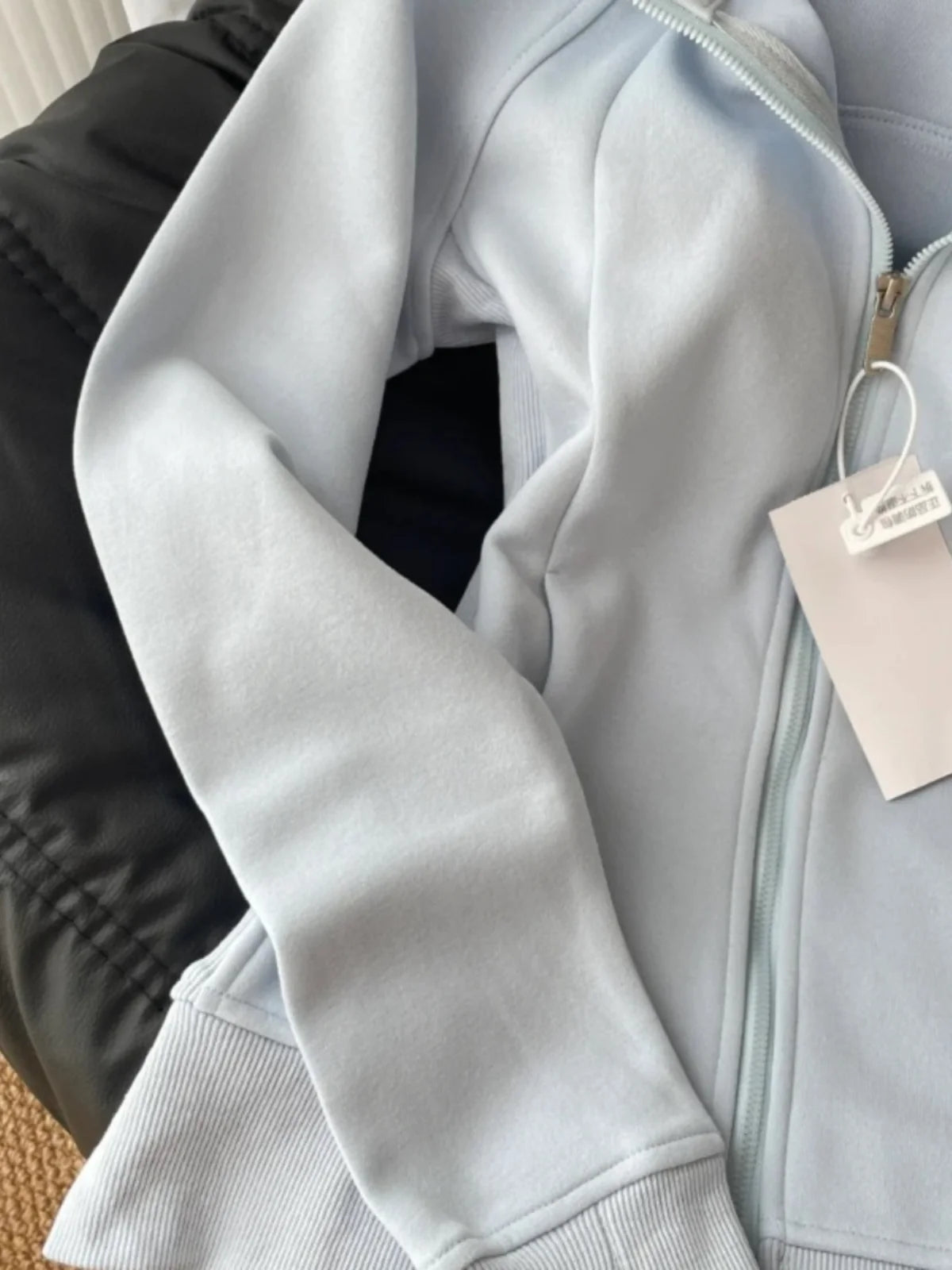 Early Spring American Sle Slim Fit Sportswear Hoodie Women's Autumn Winter Yoga Clothes Casual Open Cardigan Top Coat