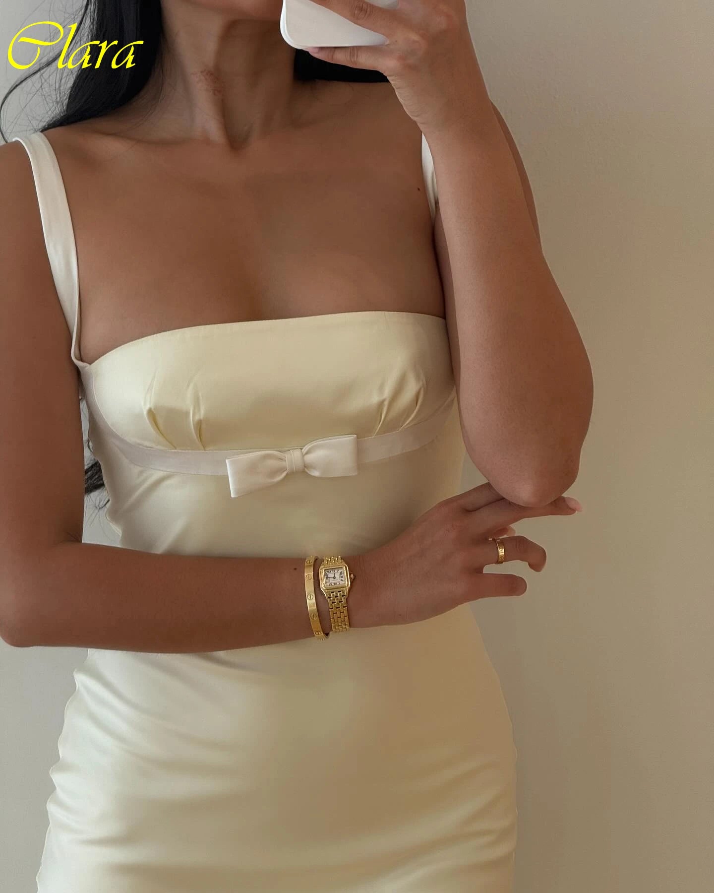 Customized Straight Spaghetti Straps Elegant Evening Dress Delicate Temperament Bespoke Occasion Gowns High Quality Party Dress